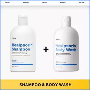 Dermz Hermz Healpsorin Shampoo+ Healpsorin Body Wash BUNDLE - Picture 1 of 1