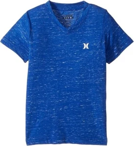 Hurley Surf Big Boys Short Sleeve  Racer Blue Cloud Tee T-Shirt Size 7 NWT - Picture 1 of 1