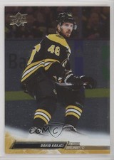 2022-23 Upper Deck Extended Series Silver Foil David Krejci #513