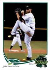2016 Eugene Emeralds Grandstand 4 Jared Cheek Athens Georgia GA NM Baseball Card