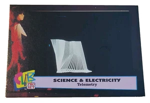 1992 Club Pro Set Science & Electricity #9 Telemetry Trading Card (H6 - Picture 1 of 2
