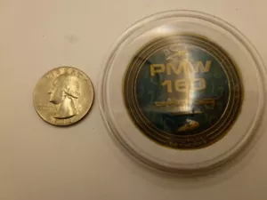 PEO C41/PMW160 Computers & Intelligence/Tactical Networks Medal in Proof Case - Bild 1 von 7