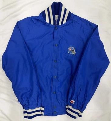 Chaqueta de fútbol americano vintage años 80 90 Denver Broncos NFL Snap Bomber hecha en EE. UU. mediana Foto 1 de 4