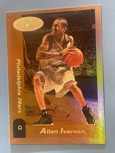 Tarjeta de baloncesto Allen Iverson 2000-01 Hoops Hot Prospects #18 - Imagen 1 de 3