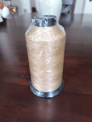 Fio T-70 nylon ligado 16 oz cone rei "bege pebble" A&E feito nos EUA - Imagem 1 de 2