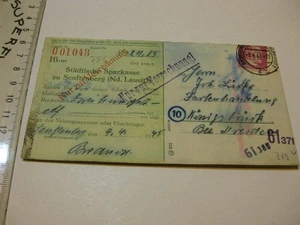(12) alter Scheck, Verrechnungsscheck,  vom 4.4.1945 von der Sparkasse in Senfte - Bild 1 von 2