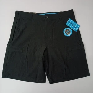 Pantalones Cortos Carga Birdie Bound Para Hombre 34x9 Ultimate Negro Elastizados Fácil Cuidado Cintura Flexible - Imagen 1 de 7