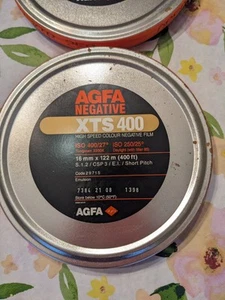 Agfa 16mm XT 100, XTR250, XTS400 Color Film (16mm, 400' Roll, Single Perf) Kodak - Picture 1 of 12