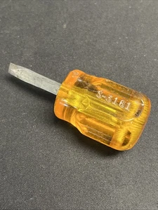 Vintage Xcelite S-3161 Stubby Flathead Screwdriver  - Picture 1 of 5
