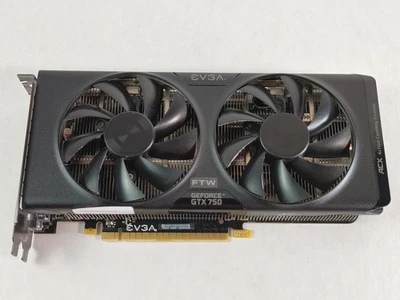 EVGA NVIDIA GeForce GTX 750 FTW w/ ACX Cooler 1 GB GDDR5 PCI Express 3.0 x16 - Image 1 of 4
