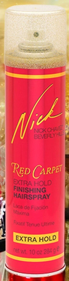 Spray para el cabello Nick Chavez Beverly Hills acabado alfombra roja 10 oz ~ sujeción adicional ~ NUEVO Foto 1 de 1