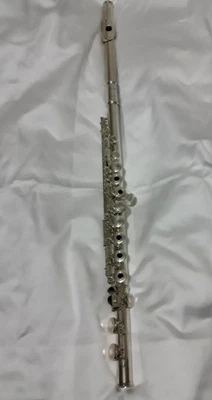Junta de cabeza de flauta Yamaha 371 es esterlina (925) hecha en Indonesia cuerpo #387152P Foto 1 de 4