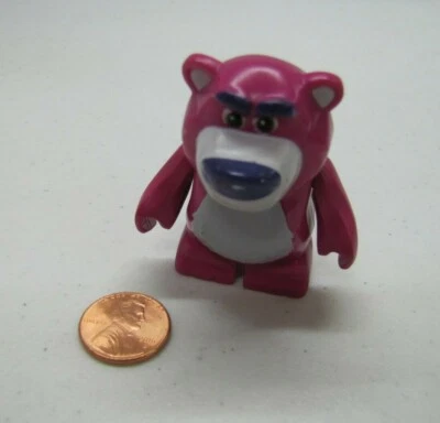 Lego Duplo Lotso Purple Bear Pixar Toy Story Minifig Figure 2.5" Mini Fig 2009 - Image 1 of 3