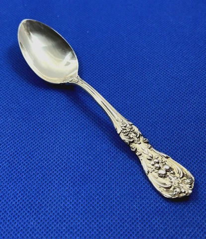 Francis 1st Sterling Five O’Clock Spoon 5 1/2” Coffee Tea New Mark No Mono Cover