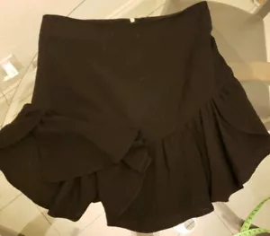 Sandro Paris 220 $ schwarzer Minirock Gr. 2 XS ausgestellt - Bild 1 von 8