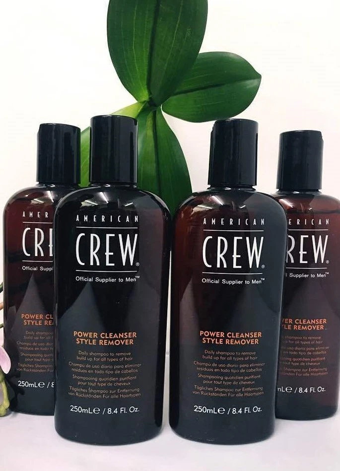 Removedor estilo limpiador eléctrico American Crew para hombre 250 ml/8,4 oz (4 piezas) Foto 1 de 1