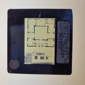 Bauhaus Experimental House Weimar, Germany Georg Muche 35mm Glass Slides Lot 6 - Picture 1 of 9
