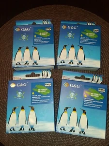 G&G HP Office Jet Pro Ink Cartridges Yellow 30ml NH-R4909 XLY Lot Of 4 See Desc - Picture 1 of 2