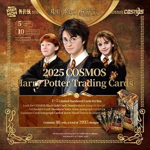 NEW 2025 Kakawow COSMOS Harry potter trading Cards Factory Sealed Case 10 Boxes - Picture 1 of 24