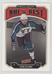 2000-01 Upper Deck Victory Teemu Selanne #281 HOF