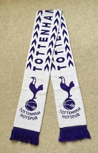 Tottenham Hotspur FC Scarf Brand New Good Size Great Quality Knitted Scarf - Picture 1 of 3