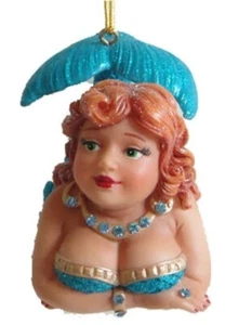 December Diamonds Luscious Lucy Mermaid Ornament 2012 Collection 55-90779 - Bild 1 von 5