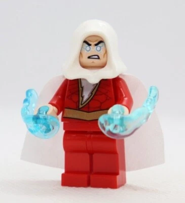 Shazam 76120 30623 W/ Hood White Cape DC Comics Super Hero LEGO® Minifigure - Image 1 of 4