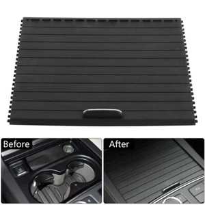 1666805802 Center Console Roller Blind Cover For Benz ML GL GLS GLE W166 Black - Picture 1 of 8