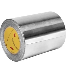 3MTapeCase 438 5,67" x 60yd Silber Hochtemperatur Schwerlast Aluminiumfolie - Bild 1 von 5