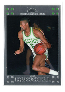 2007-08 Topps Chrome Legends Bill Russell #6 Boston Celtics NBA HOF NM-MT