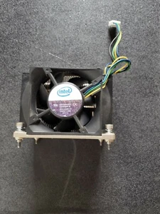 Genuine Intel E97384-001 CNDP048F10 CPU Heat Sink Fan 4-Pin Socket LGA 1356 1366 - Picture 1 of 2