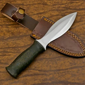Rody Stan HANDMADE D2 CUSTOM PLASTIC BOOT DAGGER SKINNER HUNTING CAMPING KNIFE - Picture 1 of 6