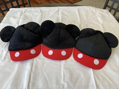 Disney Junior Mickey & The Roadster Racers Hats Lot Of 3 Kids One Size NEW - Image 1 of 4