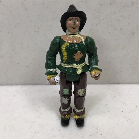 Vintage The Wizard of Oz 4" Scarecrow Action Figures MGM Turner 1988 Cover