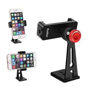 Phone Holder for Tripod, Metal Cellphone Tripod Adapter 360 Degree Rotation V... - Picture 1 of 7