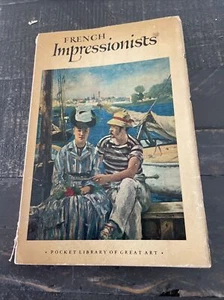 French Impressionists Vintage Collectible Book By Herman Wechsler Vintage - Picture 1 of 3