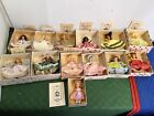 LOT OF 14 VINTAGE NANCY ANN STORYBOOK  WEE DOLL W/ORIGINAL BOXES & Tags