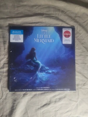 The Little Mermaid Soundtrack  (LP Vinyl Target Exclusive) "SEALED DAMAGE" - Image 1 of 3