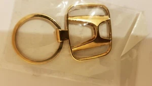  LLAVEROS DE COCHE HONDA CHAPADOS EN ORO 24K - se adapta a todos los modelos de coches honda / crv - Imagen 1 de 3