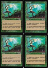 MTG: RECLAIM Exodus COMMON; played, Excellent condition x4