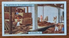 1928 Players Cigarettes Products of the world #8 Cocoa No. 3 Java