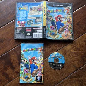 Mario Party 7 Game (Nintendo GameCube, 2005) Complete CIB w/ Manual - Picture 1 of 6