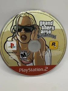 Grand Theft Auto San Andreas [Greatest Hits] - Disco Suelto Sony PS2 Playstation 2 - Imagen 1 de 2