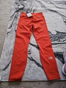 THE NORTH FACE Elevation Leggings Gr. M rostorange 7/8 Länge hoher Bund sportlich - Bild 1 von 7
