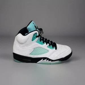Nike Air Jordan 5 Retro "Island Green" CN2932-100 Taglia: UK 10, EU 45, US 11 - Foto 1 di 24