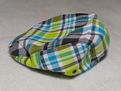 Sombrero de Newsboy a Cuadros Cherokee Niños 12-24 Meses Verde/Blanco/Negro/Azul Foto 1 de 4