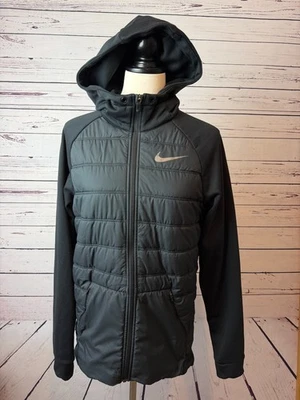 Nike Invierno Therma Entrenamiento Sudadera con Capucha Abrigo CJ5169 Pequeño Puffer Acolchado Foto 1 de 4