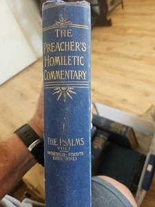 DER HOMILETISCHE KOMMENTAR Psalmen Band 1 1892 MARCHANT   - Bild 1 von 3