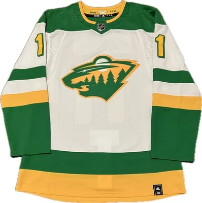 NWOT Minnesota Wild Zach Parise Reverse Retro 1.0 Adidas NHL Hockey Jersey 46 - Image 1 of 4