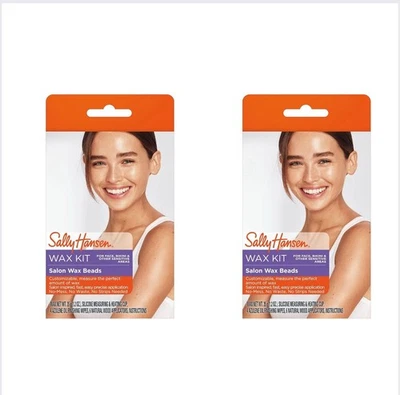 Kit de 2 cuentas de cera de salón Sally Hansen. Para rostro, bikini y otras áreas sensibles Foto 1 de 2